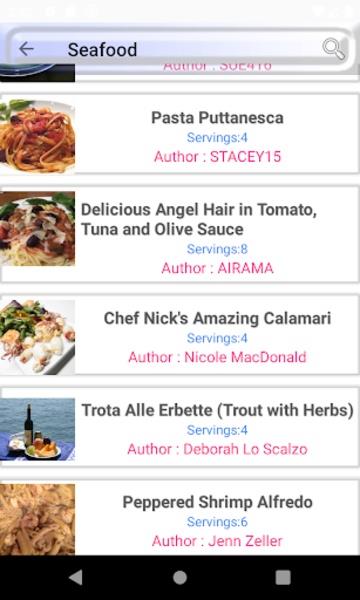 Italian Meal Recipes Скриншот 2