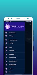 Toco Tunnel VPN ဖန်သားပြင်ဓာတ်ပုံ 4
