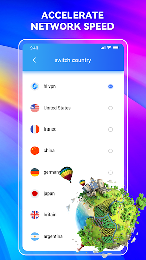 Hi VPN - Proxy Tool Скриншот 2