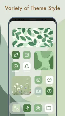 Themepack - App Icons, Widgets 스크린샷 1