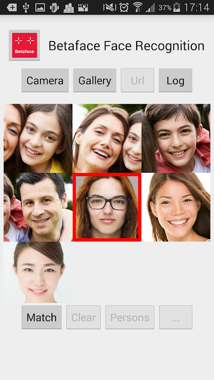 Betaface Face Recognition Tangkapan skrin 1