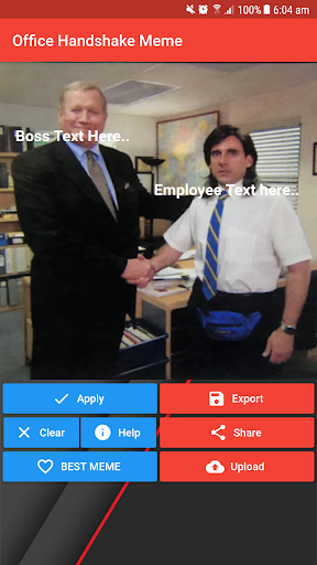 Office Handshake Meme Creator স্ক্রিনশট 1