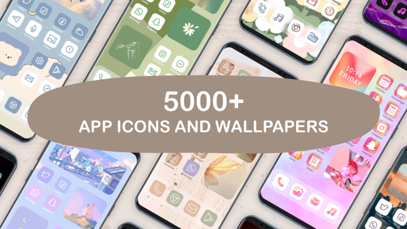 Themepack – App Icons, Widgets Mod Capture d'écran 1