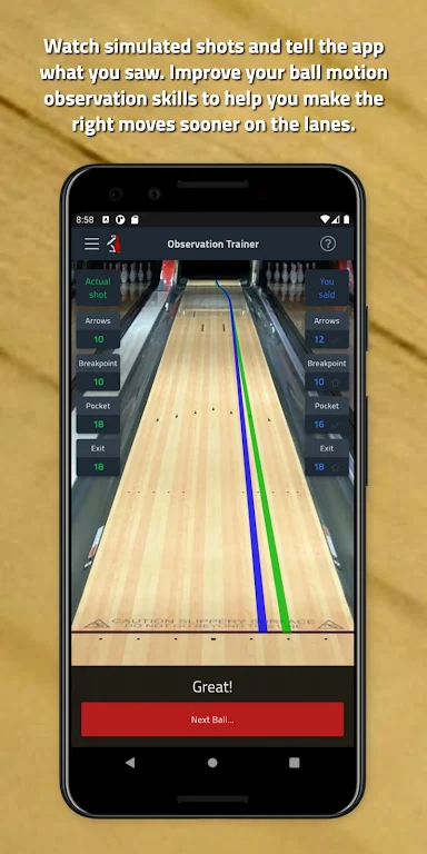 Schermata Tenpin Toolkit: Bowling Tools 3