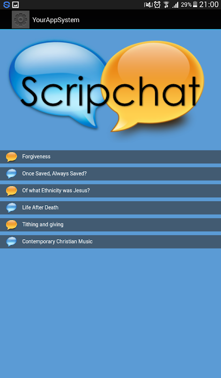Scripchat Captura de tela 2