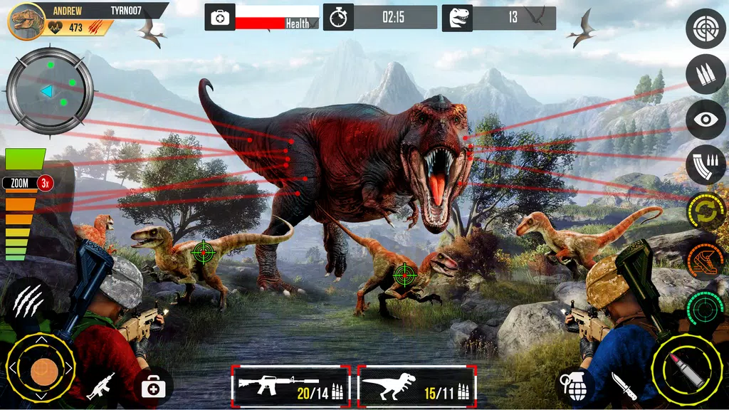 Real Dino Hunting Gun Games स्क्रीनशॉट 3