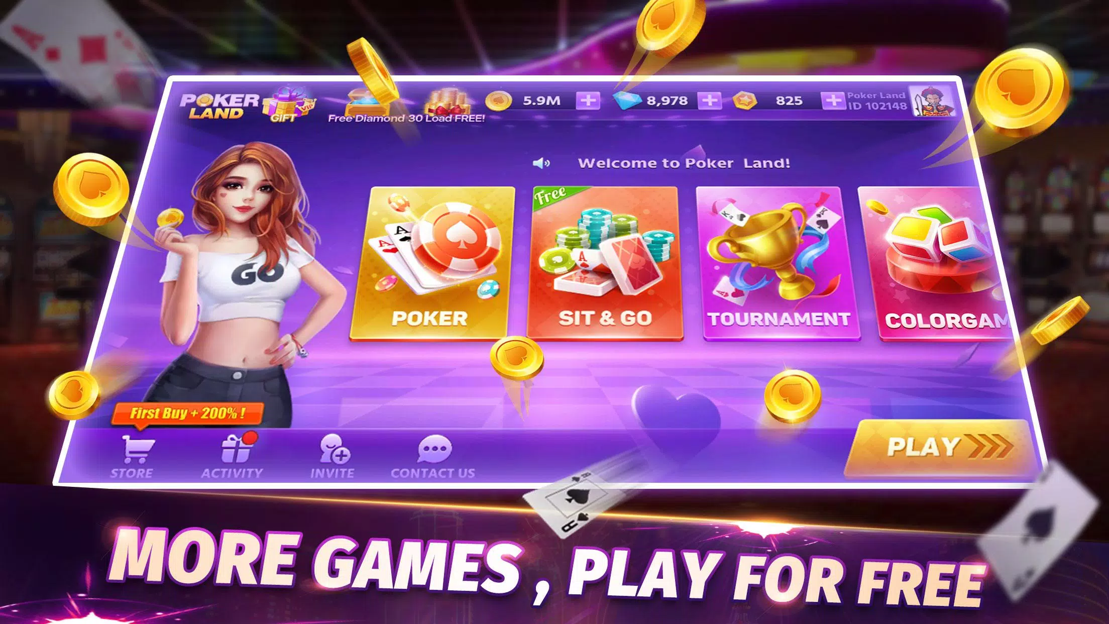 Poker Land应用截图第4张