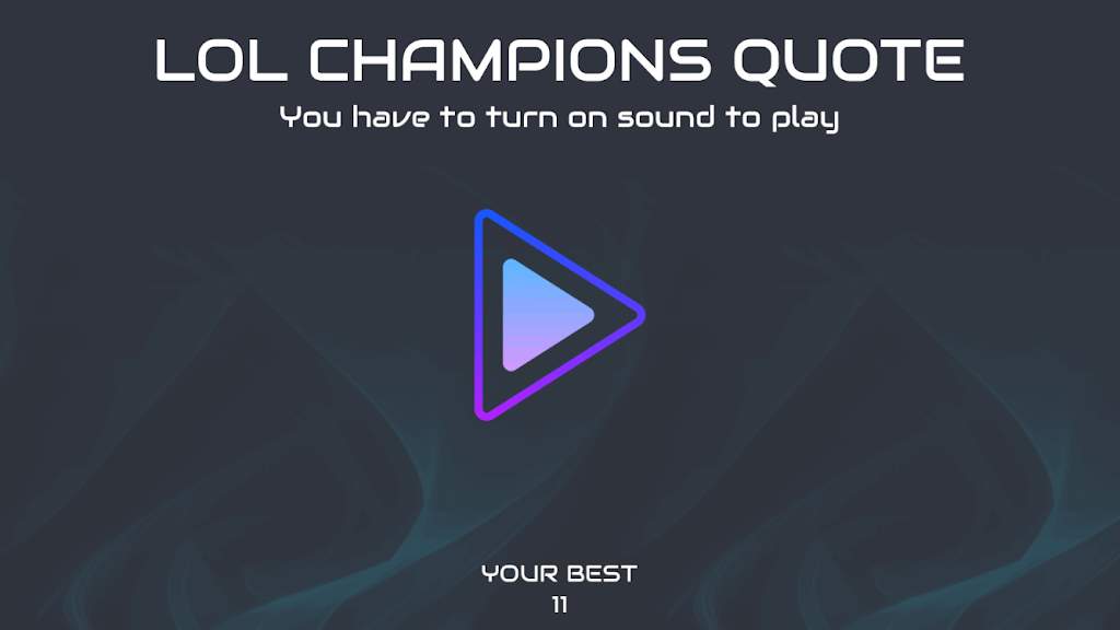 Schermata LOL Champions Quote 1