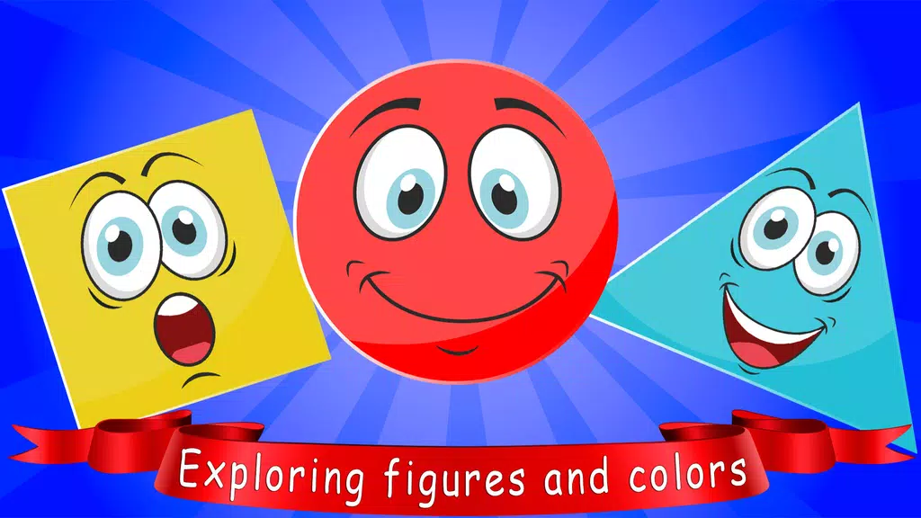 Learn shapes — kids games 스크린샷 1