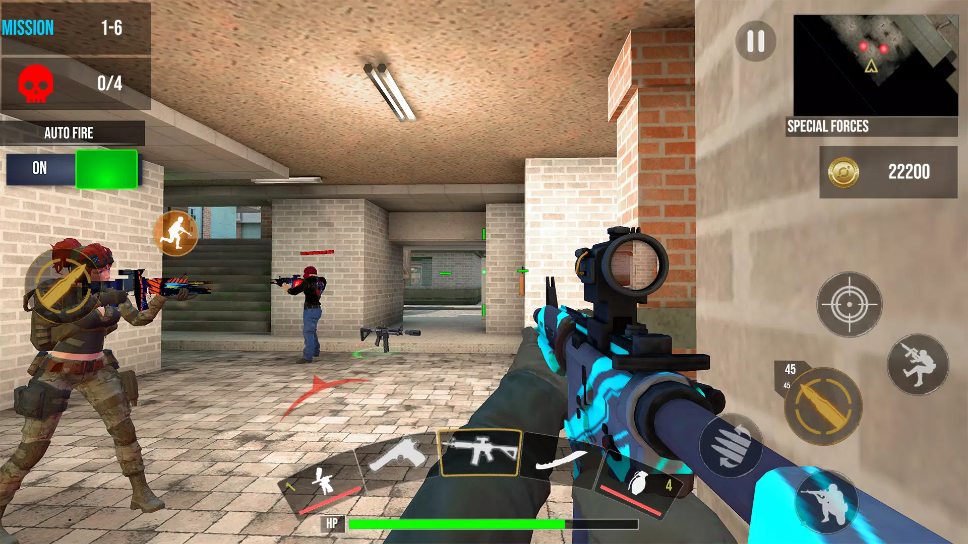 FPS Commando Strike 3D Ảnh chụp màn hình 2