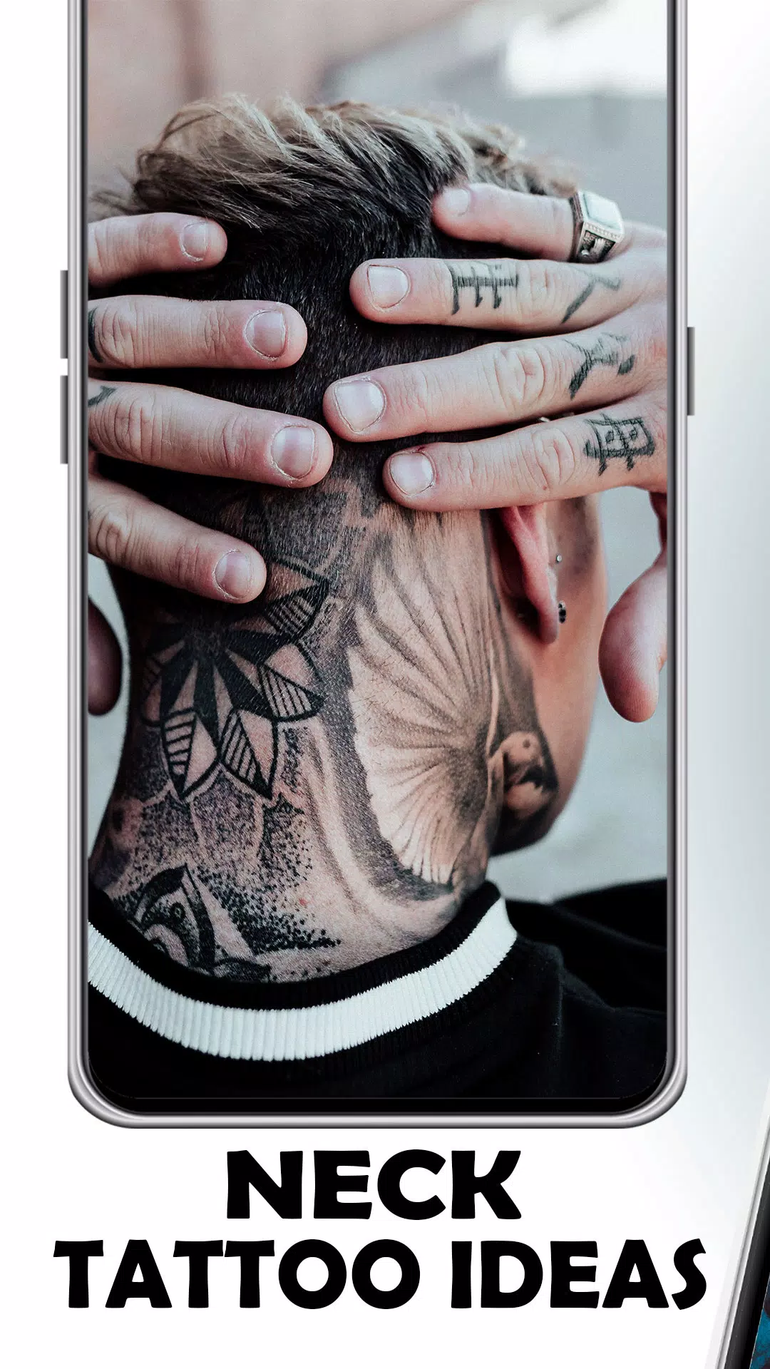 Neck Tattoo Designs Zrzut ekranu 1