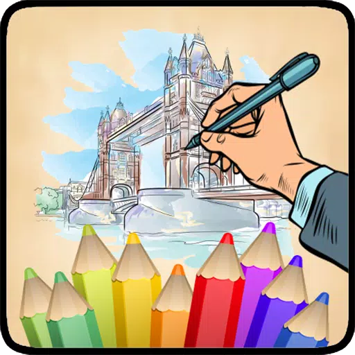 Coloring Travels Screenshot 1