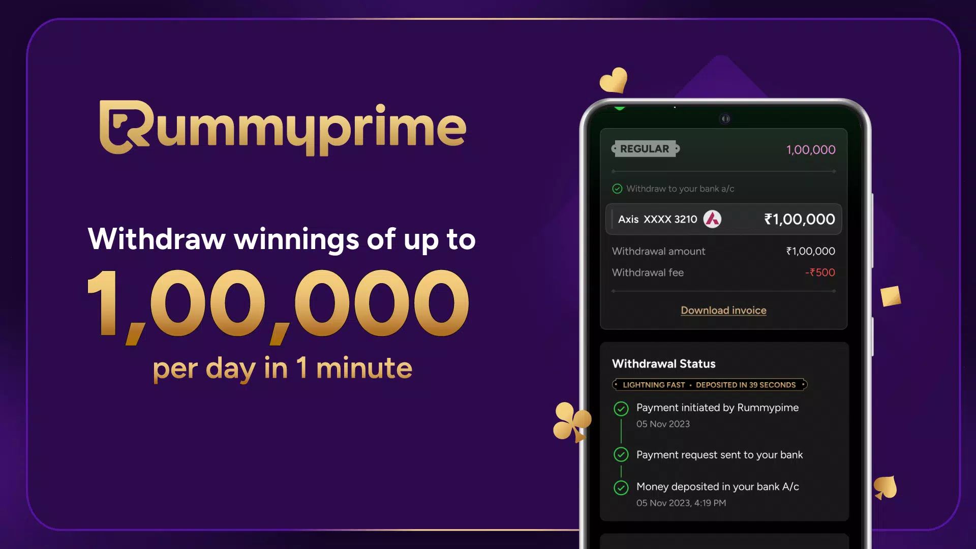 RummyPrime - Rummy Cash Game應用截圖第1張