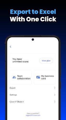 Business Card Scanner by Covve ဖန်သားပြင်ဓာတ်ပုံ 4
