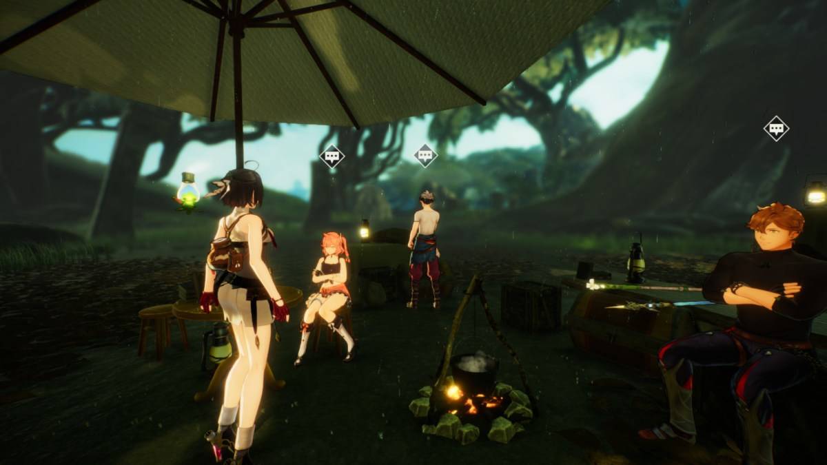 Atelier Yumia Camping Scene