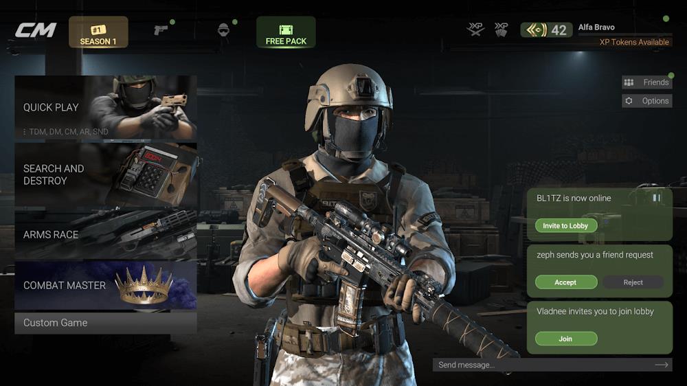 Combat Master Mobile ภาพหน้าจอ 1