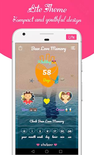 Been Love Memory -Love Counter ဖန်သားပြင်ဓာတ်ပုံ 3
