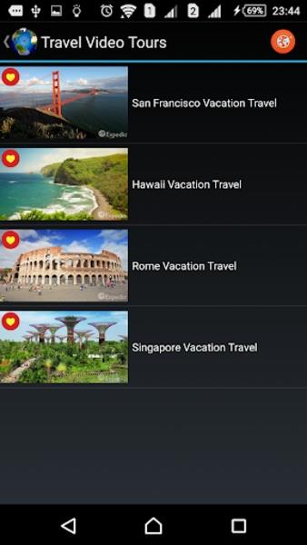 Travel Video Tours Screenshot 3