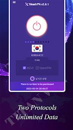 Schermata Titan VPN 4