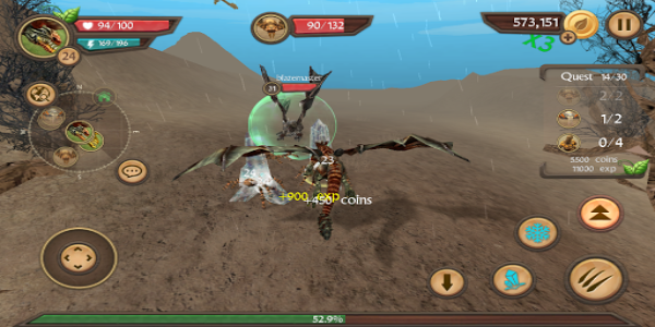 Dragon Sim Online: Be A Dragon Captura de pantalla 2