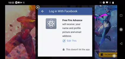 Free Fire Advance 스크린샷 3
