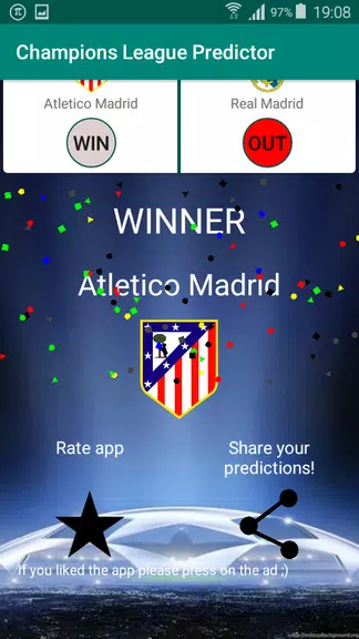 Champions Football Predictor Screenshot 3