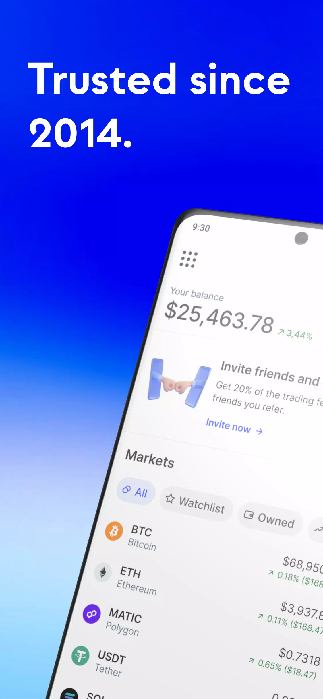 Coinhako: Buy Bitcoin & Crypto應用截圖第1張