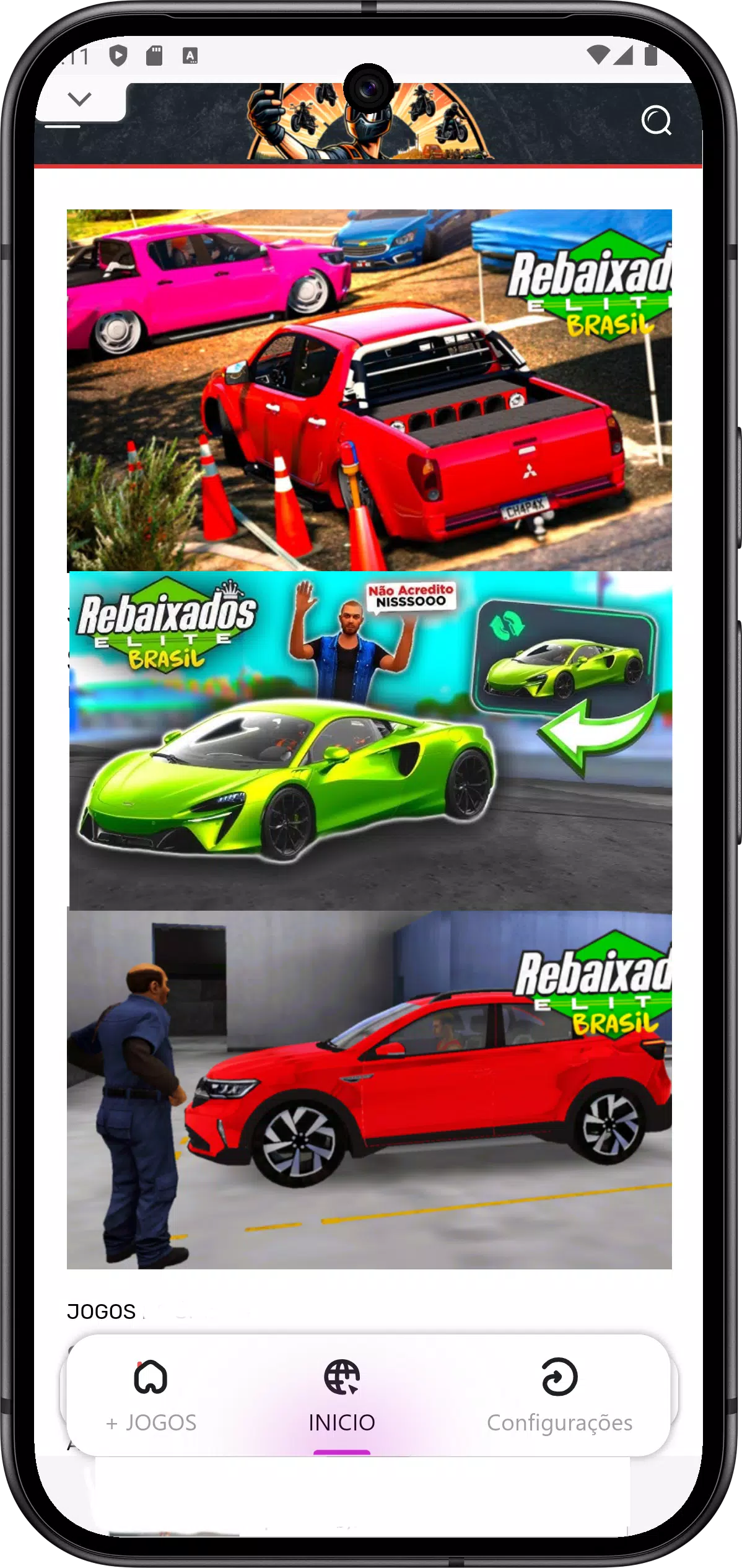 Rebaixados Elite - News Screenshot 4