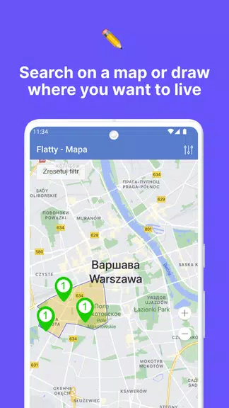 Flatty - rent or buy apartment Скриншот 3