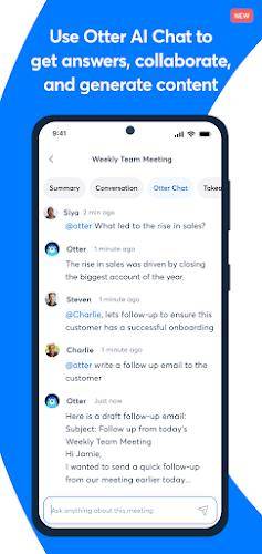 Otter: Transcribe Voice Notes Capture d'écran 2