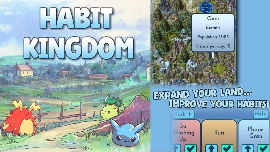 Kumpletuhin ang Iyong Listahan ng Gagawin Habang Nakikipaglaban sa mga Halimaw sa Bagong Game Habit Kingdom