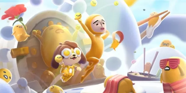 Gudetama reprend l'île d'amitié dans Hello Kitty Island Adventure pendant le mois de Meh