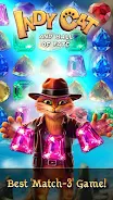 Schermata Indy Cat: Match 3 Adventure 2