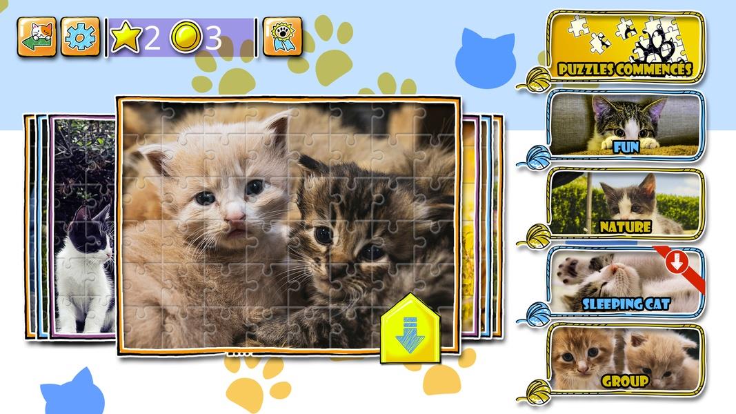 Schermata Jigsaw Puzzle Cats Kitten 3