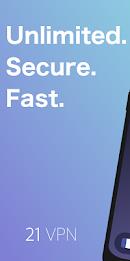 21VPN - Fast & Secure VPN Captura de tela 1