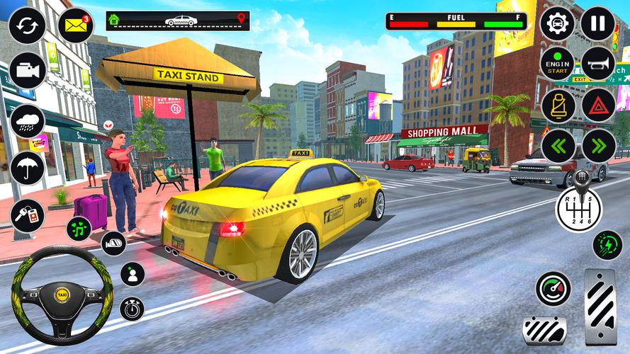 US Taxi Car Parking Simulator Screenshot 4