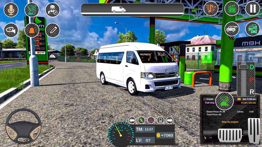 Dubai Van Simulator Car Games Captura de tela 4