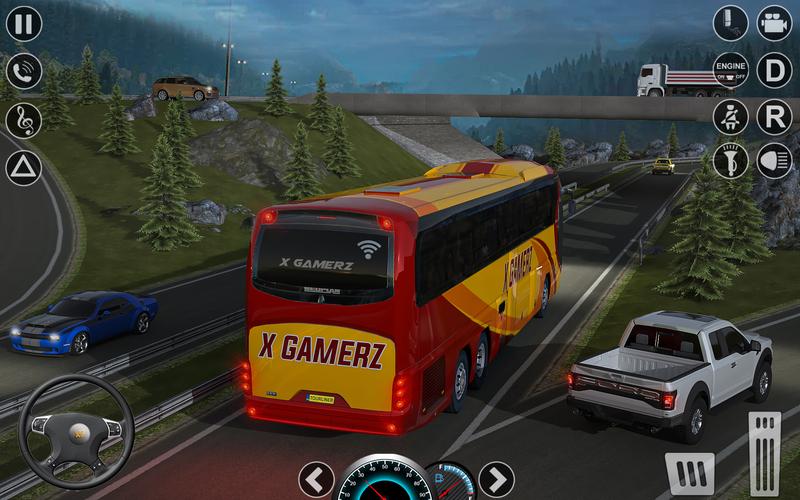 Modern Bus Transport Game 3D Screenshot 2