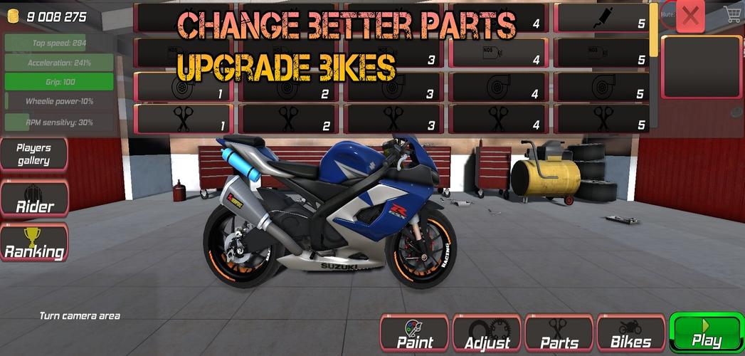 Drag Bikes 3 ဖန်သားပြင်ဓာတ်ပုံ 2