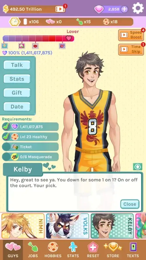 Blush Blush - Idle Otome Game Screenshot 3