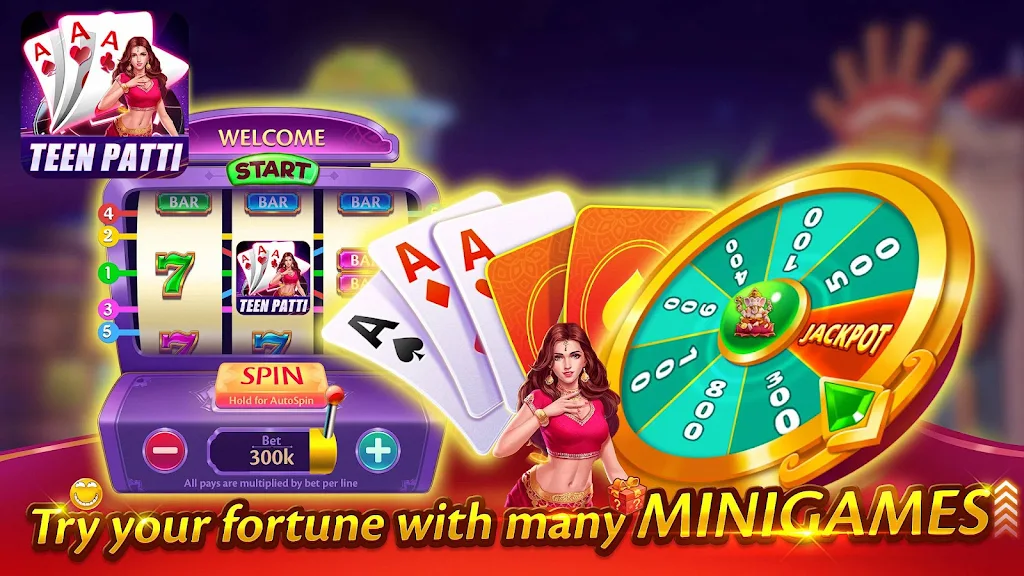 Teen Patti Indian 3 Patti Game Captura de pantalla 2