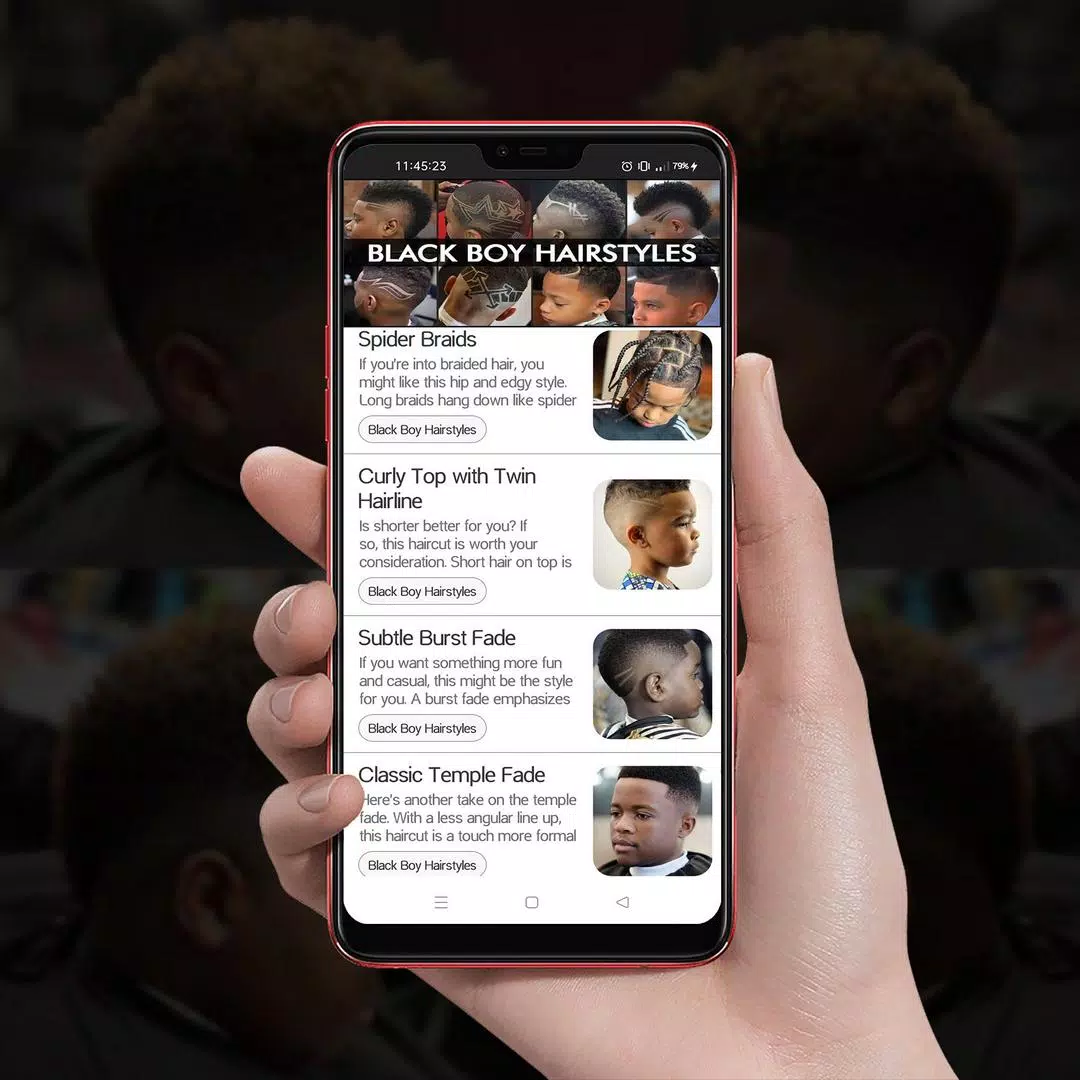 350+ Black Boy Hairstyles Screenshot 3