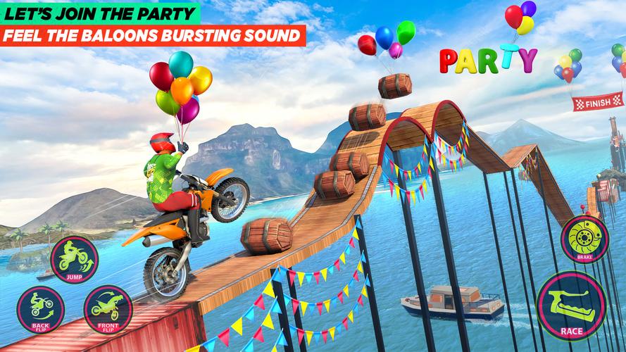 Bike Stunt Game: Tricks Master Captura de tela 3