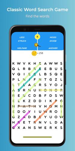 Word Seek: Classic Fun Puzzles Screenshot 1