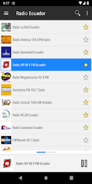 RADIO ECUADOR : Free Ecuadorian stations live 스크린샷 2