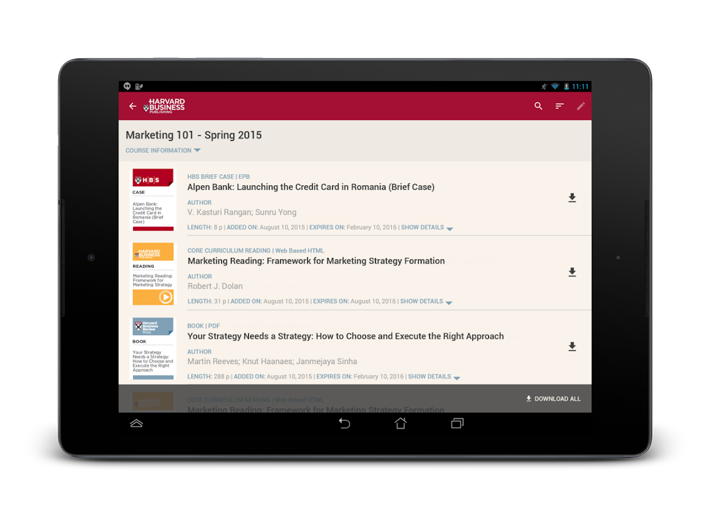 Harvard Business for Students應用截圖第4張