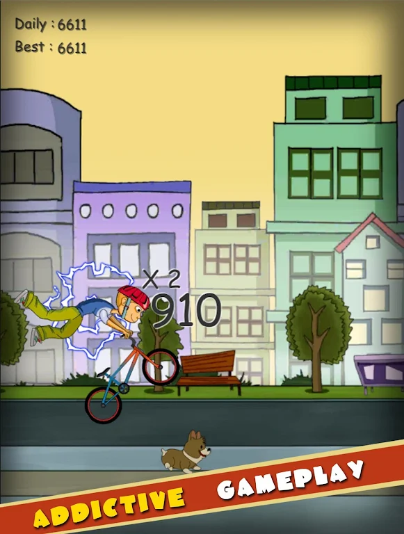 Wheelie starz - the ultimate wheelie challenge Captura de pantalla 2