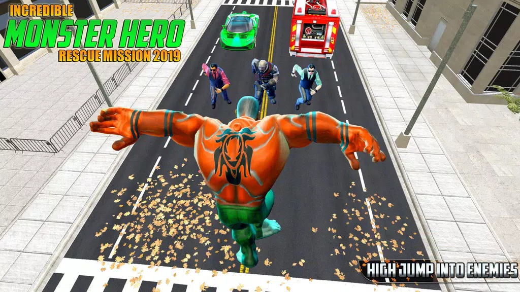 Incredible Monster Superhero Crime City 2018 Скриншот 2