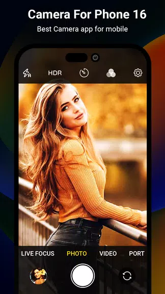 Camera iPhone 16 - OS18 Camera應用截圖第2張