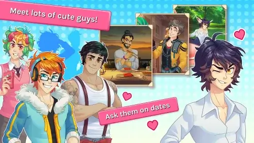 Blush Blush - Idle Otome Game Screenshot 1